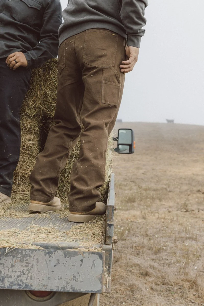 Bison Canvas Pant Tobacco - Image 6