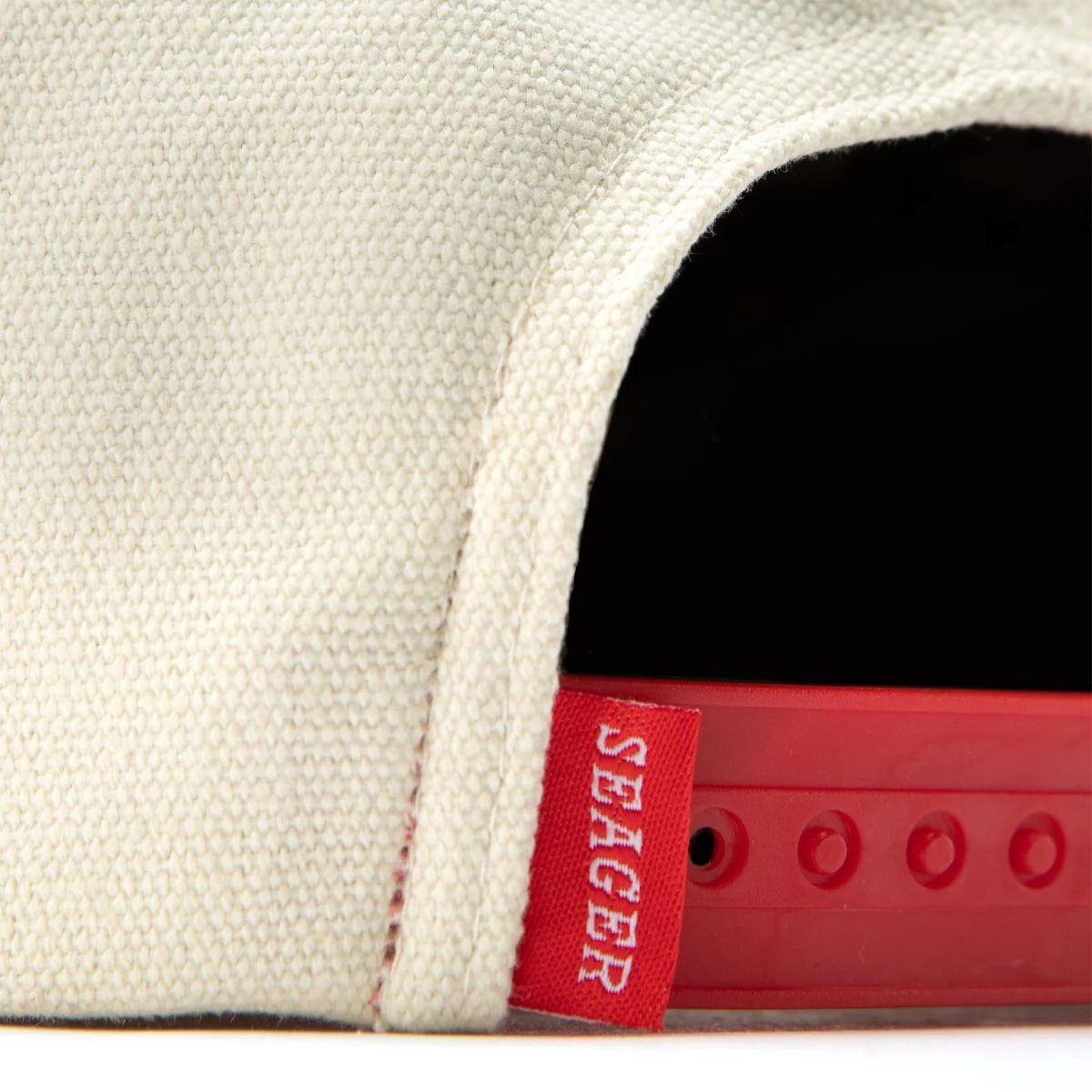 Seager x Birdwell Birdie Snapback Red/Cream - Image 4