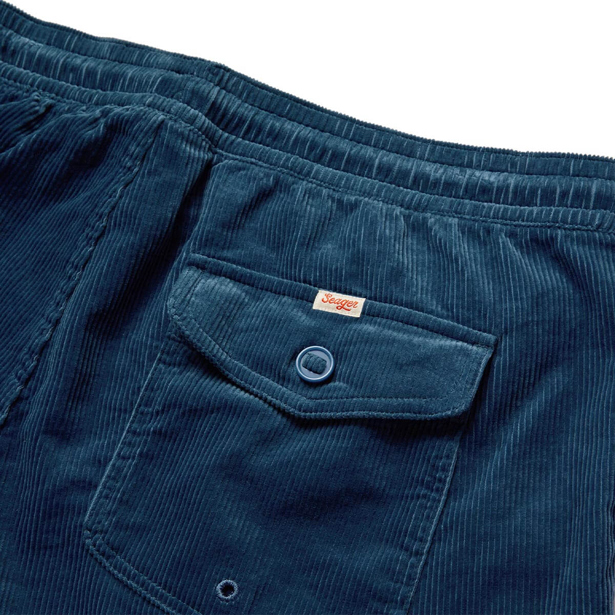 Yuma Corduroy Shorts Stella Blue - Image 4